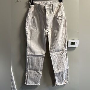 Abercrombie high rise relaxed curve love jean